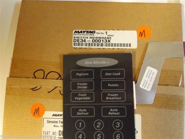 Maytag Samsung Microwave DE34-00013X Switch Membrane NEW IN BOX Maytag Samsung Microwave DE34-00013X Switch Membrane NEW IN BOX